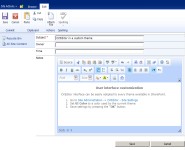 Integration in a page